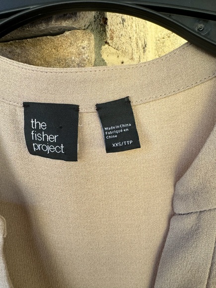 The Fisher Project-Romper Size XXS-100% Silk - Picture 5 of 8